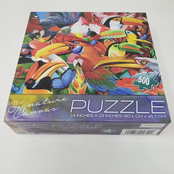 NEW! Signature Canvas Puzzle 500 Pieces - Picture 2 of 5